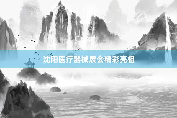 沈阳医疗器械展会精彩亮相